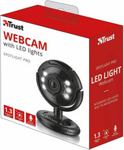 Carica l'immagine nel visualizzatore di Gallery, Webcam per PC da 1.3 Megapixel Trust SpotLight Pro Luci LED Integrate Microfono