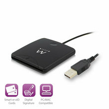 Carica l'immagine nel visualizzatore di Gallery,  Lettore e Scrittore di Smart Card Esterno USB per Smart Card/eID