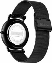 Carica l'immagine nel visualizzatore di Gallery, BUREI Uomo Orologio da Polso al Quarzo Classico con Cassa Ultra Oro Nero