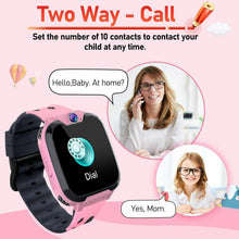 Carica l'immagine nel visualizzatore di Gallery, Smartwatch Telefono per Bambini con Lettore Musicale 1GB SD Card...