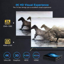 Carica l'immagine nel visualizzatore di Gallery, Bqeel Android 10.0 TV Box R2 MAX, 4GB RAM 64GB ROM / CPU RK3318 64bit /Dual...