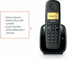 Carica l'immagine nel visualizzatore di Gallery, Telefono Cordless Gigaset A280, Vivavoce di alta qualità