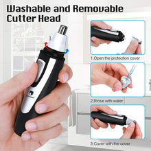 Carica l'immagine nel visualizzatore di Gallery, Rifinitore di precisione per naso e orecchie unisex, Regolatore resistente acqua
