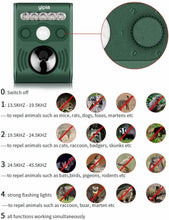 Carica l'immagine nel visualizzatore di Gallery, Repellente per gatti a batterie Scaccia Cani Volpe con Batterie ricaricabili