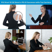 Carica l'immagine nel visualizzatore di Gallery, Anoopsyche Correttore Postura Schiena per Donna Uomo Regolabile Posturale...