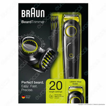 Carica l'immagine nel visualizzatore di Gallery, Braun Regolabarba BT3021 Rasoio Elettrico per Barba e Capelli senza Fili
