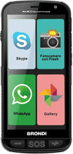 Carica l'immagine nel visualizzatore di Gallery, Telefono per anziani Brondi Amico Smartphone con tasti grandi App preinstallate