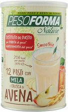 Carica l'immagine nel visualizzatore di Gallery, Pesoforma Nature Smoothie Pasto Sostitutivo Dimagrante Shake Mela e Crusca...