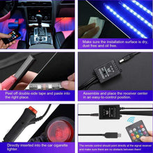 Carica l'immagine nel visualizzatore di Gallery, ZITFRI Luci Interne per Auto con 72 Led Rgb Macchina Interni...