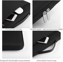 Carica l'immagine nel visualizzatore di Gallery, Borsa per portatile Laptop per computer da 16", Imbottita e resistente, Nero