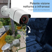 Carica l'immagine nel visualizzatore di Gallery, Videocamera di sicurezza esterna Veroyi, telecamera sorveglianza WiFi...