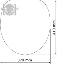 Carica l'immagine nel visualizzatore di Gallery, WENKO Sedile WC Prima bianco - per con cassetta a zaino, MDF, 37 x Bianco