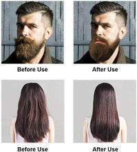 Carica l'immagine nel visualizzatore di Gallery, Pettine Barba Capelli Raddrizzatore della barba per Uomini Spazzola Liscia