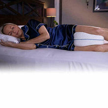 Carica l'immagine nel visualizzatore di Gallery, CUSCINO PER GAMBE MEMORY FOAM SUPPORTO ORTOPEDICO GINOCCHIA SCHIENA