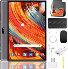 Carica l'immagine nel visualizzatore di Gallery, 4G Tablet 10 Pollici, con tastiera,Android 9.0 3GB RAM e 32GB ROM, Grigio