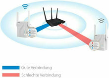 Carica l'immagine nel visualizzatore di Gallery, Tenda A15 Ripetitore Wifi Wireless,Velocità Dual Band AC750