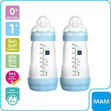 Carica l'immagine nel visualizzatore di Gallery, MAM 2 Biberon anticoliche autosterilizzante, 260 ml, 0 Mesi+, Modelli assortiti