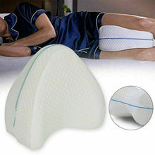 Carica l'immagine nel visualizzatore di Gallery, CUSCINO PER GAMBE MEMORY FOAM SUPPORTO ORTOPEDICO GINOCCHIA SCHIENA