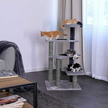 Carica l'immagine nel visualizzatore di Gallery, dibea Tiragraffi per gatto albero tiragraffi gioco giocattolo Grigio