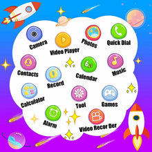 Carica l'immagine nel visualizzatore di Gallery, Smart Watch Per Bambini Ragazze, Smartwatch Telefono Y17-EU Black