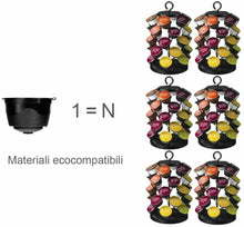 Carica l'immagine nel visualizzatore di Gallery, 5 x Capsule ricaricabili compatibili per Dolce Gusto Kit con dosatore + spazzola