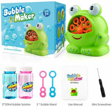 Carica l'immagine nel visualizzatore di Gallery, Baztoy Macchina Bolle di Sapone Elettrico Soffiatori con 2...