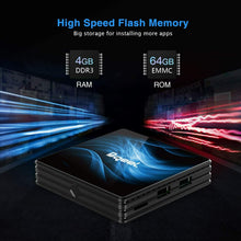 Carica l'immagine nel visualizzatore di Gallery, Bqeel Android 10.0 TV Box R2 MAX, 4GB RAM 64GB ROM / CPU RK3318 64bit /Dual...