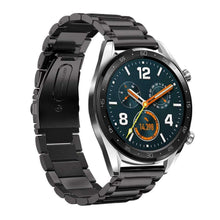 Carica l'immagine nel visualizzatore di Gallery, Leafboat Cinturino Huawei Watch GT Graphite, di Metallo Nero