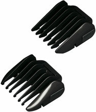 Carica l'immagine nel visualizzatore di Gallery, Taglia capelli Professionale a batteria con 2 pettini, Panasonic ER-GP21, Nero