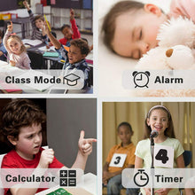 Carica l'immagine nel visualizzatore di Gallery, Smartwatch per Bambini, Orologio Telefono con Lettore Nero