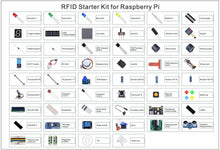 Carica l'immagine nel visualizzatore di Gallery, kuman RFID Starter Kit per Raspberry Pi 4 B 3 B + con tutorial, Saldato LCD...