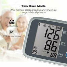 Carica l'immagine nel visualizzatore di Gallery, Misuratore di Pressione Digitale da Braccio, Professionale con Schermo LCD