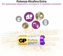 Carica l'immagine nel visualizzatore di Gallery, 5 x Pile MN21 ad Alto voltaggio 12 V Batterie Alcaline 23A / A23 / MN21 da 12V