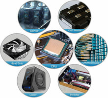 Carica l'immagine nel visualizzatore di Gallery, 10 x Pasta termica termoconduttiva per CPU GPU da 1 g, Bassa Resistenza Termica