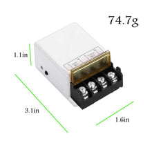 Carica l'immagine nel visualizzatore di Gallery, YETOR interruttore con telecomando, RF 110V-240V/328ft, White