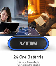 Carica l'immagine nel visualizzatore di Gallery, Cassa Bluetooth 5.0 portatile da 10 W, Batteria ricaricabile, Impermeabile IPX5