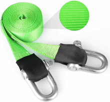 Carica l'immagine nel visualizzatore di Gallery, FIXKIT Cinghia Traino Fuoristrada Auto 12T, Poliestere Heavy Duty Corda...