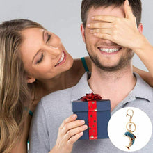 Carica l'immagine nel visualizzatore di Gallery, JPYH Grazioso Ciondolo A Forma Di Delfino Con Strass, Portachiavi Per Auto,
