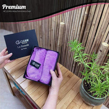 Carica l'immagine nel visualizzatore di Gallery, 4Clean Make Up - Salviette struccanti in microfibra, lavabili, 2 pezzi, rosa.