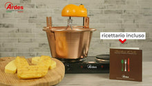 Carica l'immagine nel visualizzatore di Gallery, Paiolo in rame per polenta e marmellata Ardes AR2440 Diametro 24 cm, 1.8 rpm