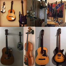 Carica l'immagine nel visualizzatore di Gallery, 2 x Ganci Appendi Chitarra per Montaggio a parete, per Chitarra Elettrica, ecc…