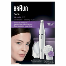 Carica l'immagine nel visualizzatore di Gallery, Epilatore e Spazzola Pulizia Viso + Specchio, Braun Face 830 Premium Edition