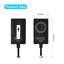 Carica l'immagine nel visualizzatore di Gallery, CHOETECH - Ricevitore di Carica Wireless USB C, Universale, Tipo Qi,...