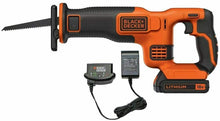 Carica l'immagine nel visualizzatore di Gallery, Black + decker 18 V batteria per sega a gattuccio, corsa 22 mm, Lunghezza...