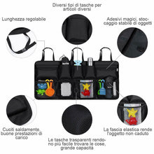 Carica l'immagine nel visualizzatore di Gallery, Organizer per bagagliaio auto, Scomparti per ordine degli oggetti in macchina