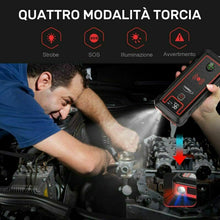 Carica l'immagine nel visualizzatore di Gallery, YABER Avviatore Batteria Auto, 2500A 23800mAh Emergenza per rosso