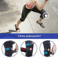 Carica l'immagine nel visualizzatore di Gallery, Anoopsyche Tutore con Stabilizzatori Laterali Traspirante Confortevole, Nero