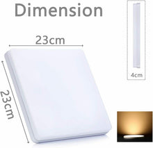 Carica l'immagine nel visualizzatore di Gallery, Yafido Plafoniere da Soffitto 36W 3240lm Bianco Caldo LED