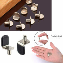 Carica l'immagine nel visualizzatore di Gallery, Nuluxi Argento Perni di Supporto per Mensola Armadio Perni di Supporto, 60 Pz