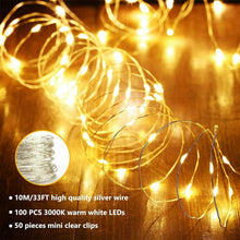 Carica l'immagine nel visualizzatore di Gallery, Tenda LED con luci a cascata per esterni ed interni, 3 x 3 m colore bianco Caldo